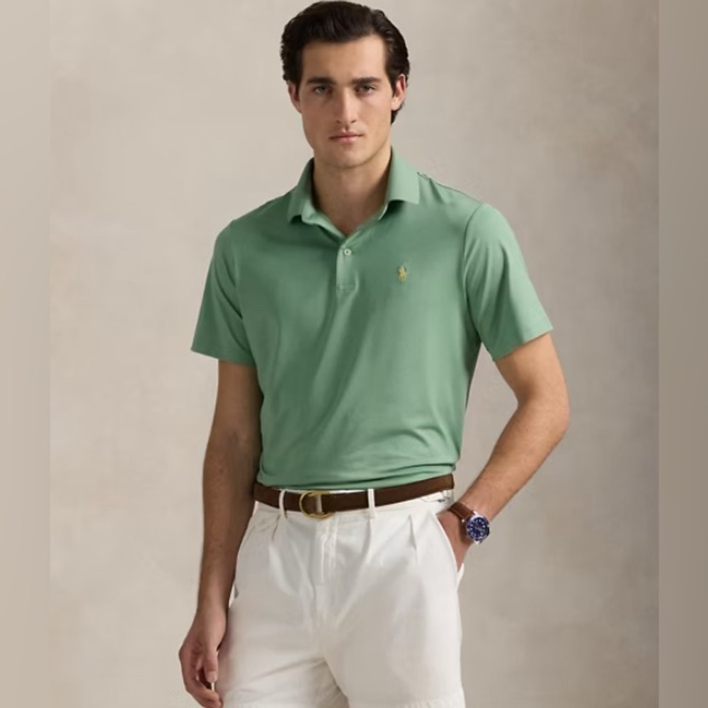 Ralph Lauren Classic Fit Performance Polo ShirtSize Small
